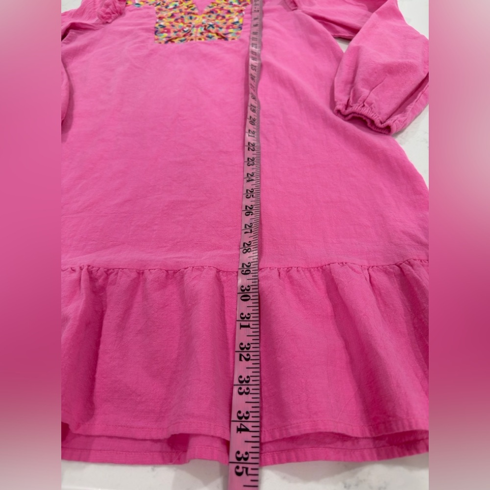Pink Floral Women's Casual Dress - Picture 10 of 13